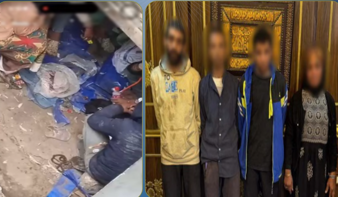 ضبط متعاطين مخدرات بمحل بالجيزة بعد تداول فيديو على السوشيال ميديا